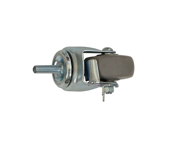 Single caster wheel with locking mechanism from LAN Station Caster Kit
