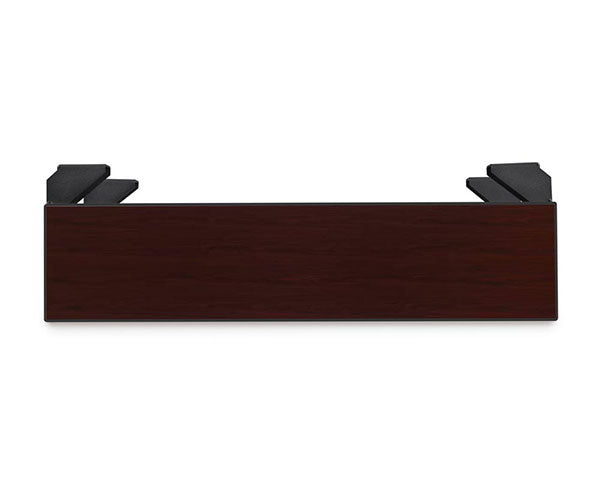 African Mahogany drawer with sleek black legs