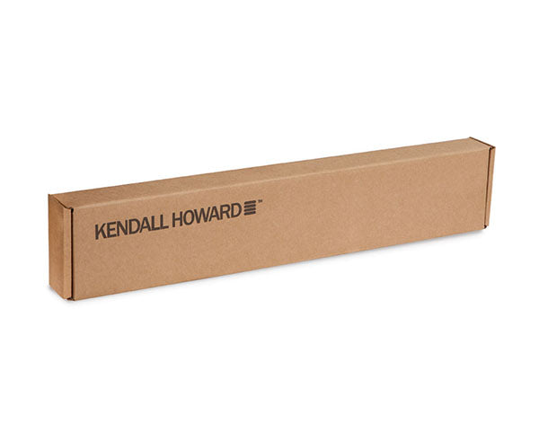 Packaging box labeled 'Kenall Howard' for LAN station components