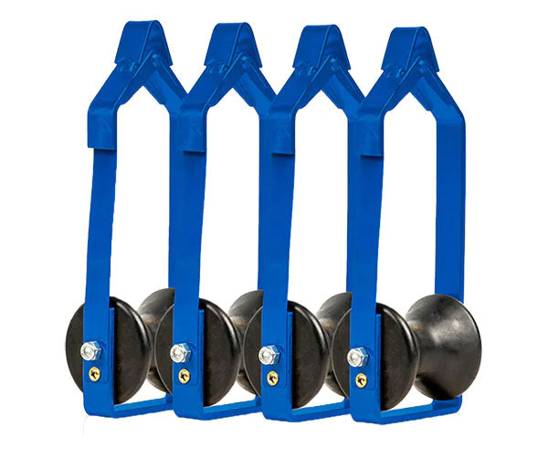 Cable Roller for Cables up to 3" Diameter - 4 Pack