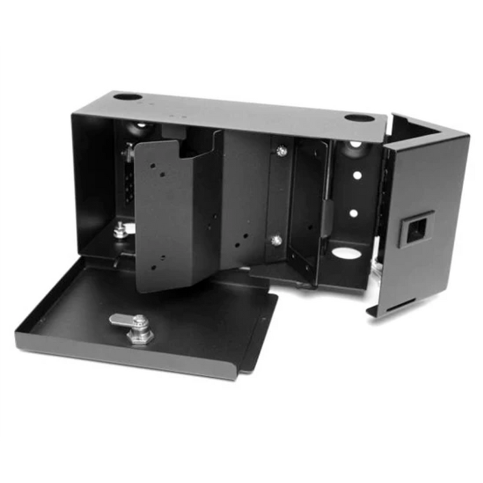 Wall Mount Fiber Patch Panel - 12 Port, Lockable Door, Steel Construction