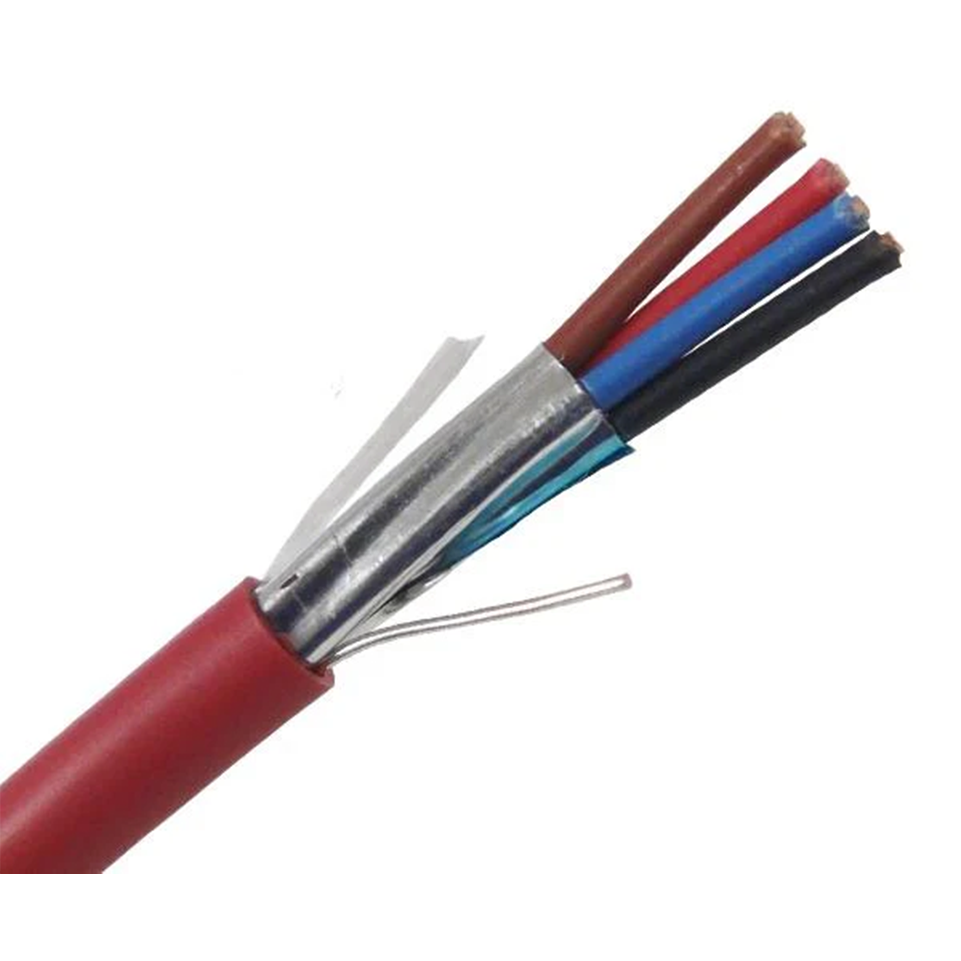 18/4 Shielded FPLP Plenum Fire Alarm Cable - 1000ft – Patch Cords Online