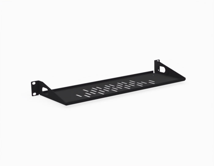 1U 6" Vented Light Duty Rack Shelf