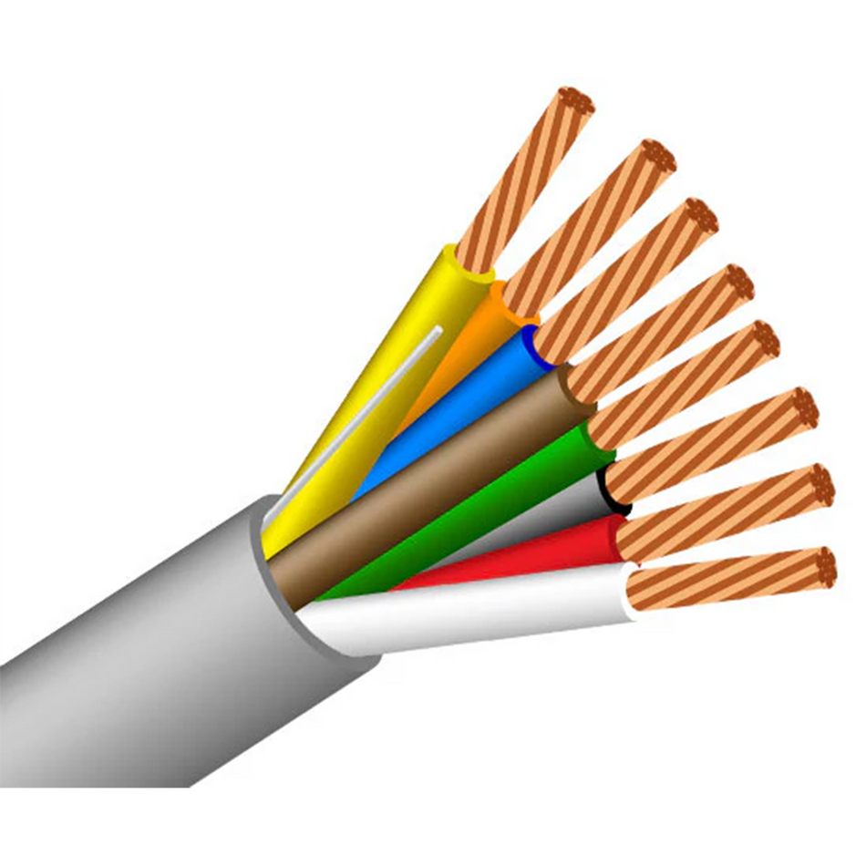 18/8 Riser Rated Alarm Cable - CMR/CL3R, Unshielded, Stranded Copper, 1000ft