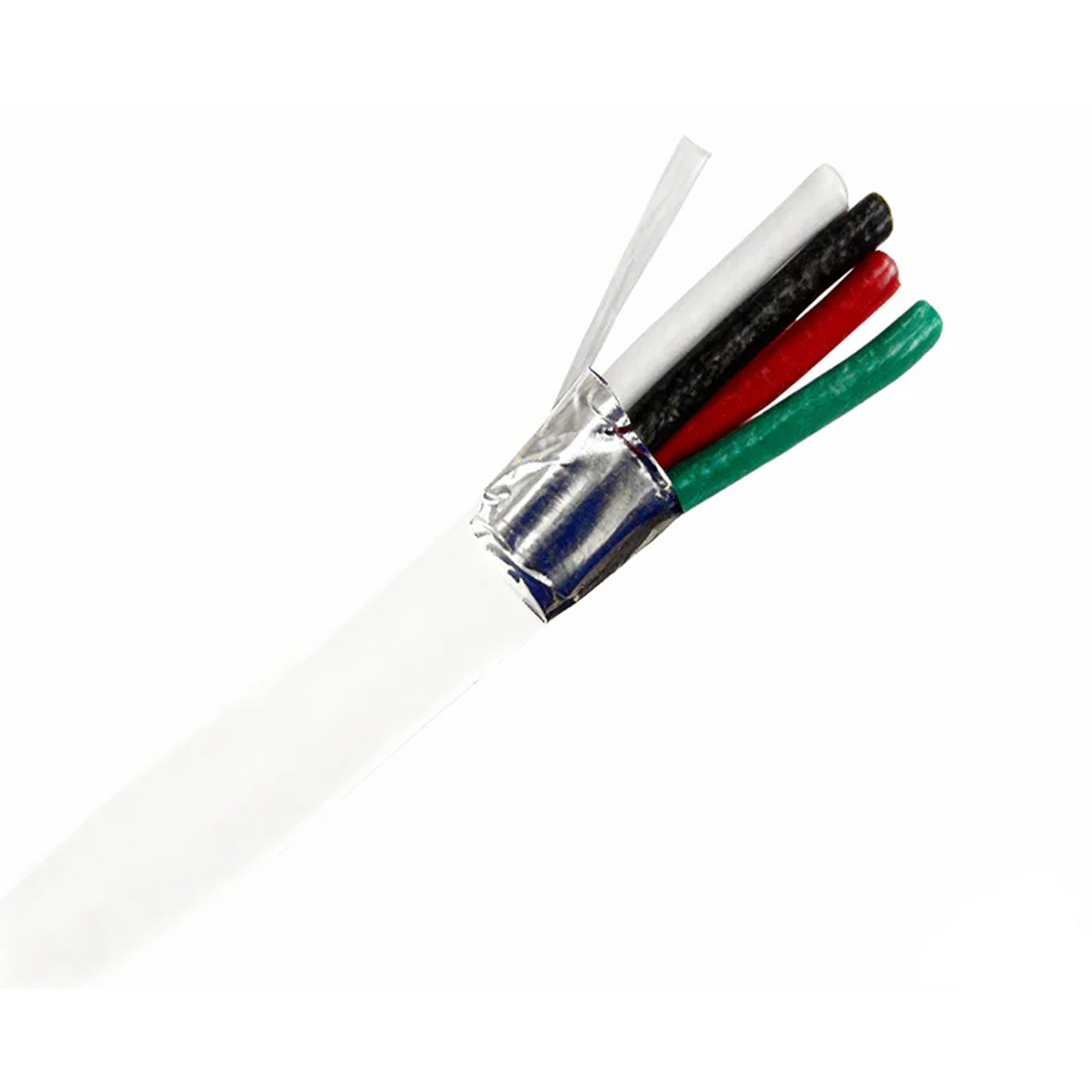 14/4 AWG CMP Plenum Security Cable - Shielded, Fire Rated, 1000ft ...