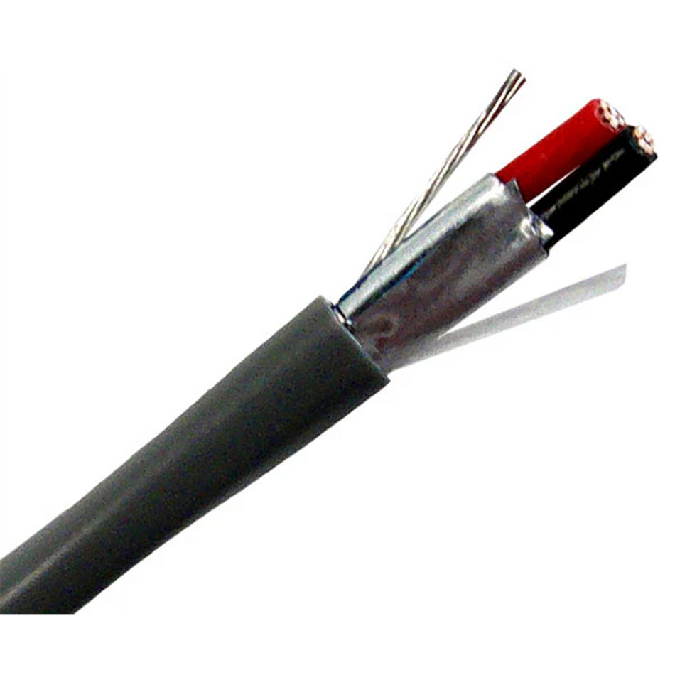 18/2 Riser Rated Security Cable - CMR/CL2R, Shielded, Stranded Copper, 1000ft