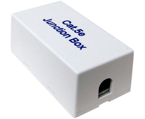 CAT5E network junction box with 110 punch down block