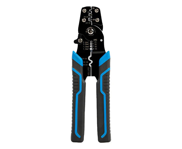 Electric Lug & Terminal Crimper – Strip & Crimp 16–22 AWG – Patch Cords ...