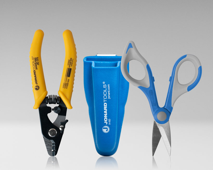 Fiber Stripper & Kevlar® Shears Kit with Molded Pouch (TK-350)