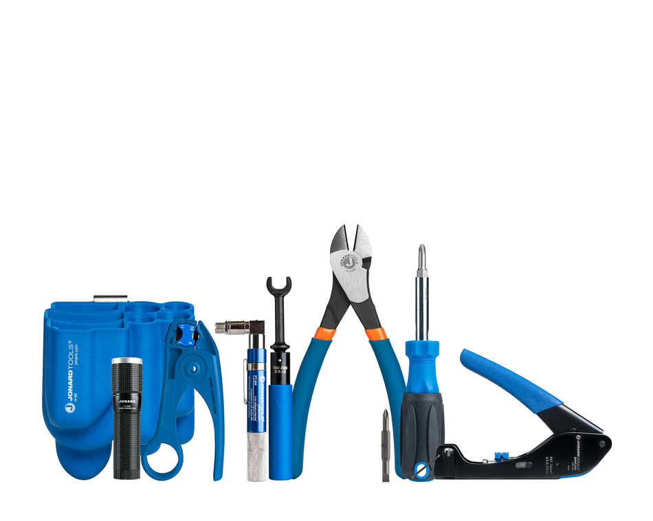 COAX Tool Kit with 360° Compression Tool and 7/16" Torque Wrench (TK-78)