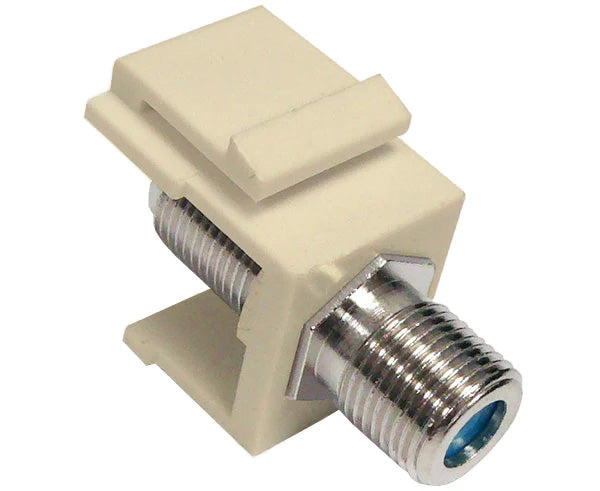 F-81 Female/Female Coax Keystone Jack, 3GHz. | RG6 and RG59 – Patch ...