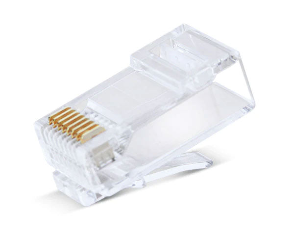 RJ45 Plug for Slim Stranded Cable with Insert - CAT6 & CAT6A
