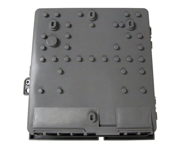 24 port wall mount fiber patch panel rear mounting layout.